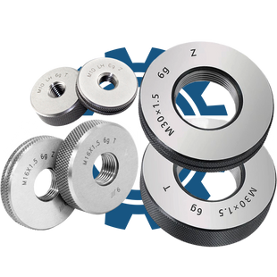 Калибр-кольцо резьбовое М6x0,75 8g (ПР/НЕ) 10609 фото