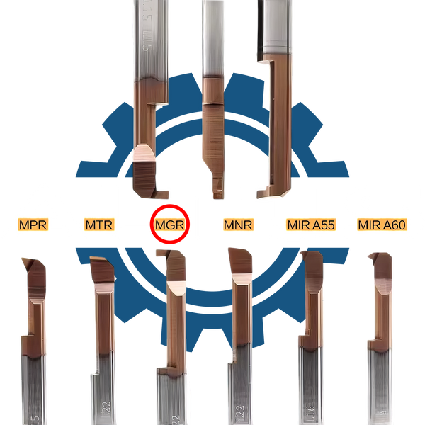 Резец канавочный твердосплавный MGR 4B1.0 L15 ALT-MGR-02 фото