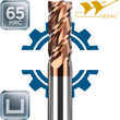 4F TiAlCrSiN до 65 HRC (плоский торец)