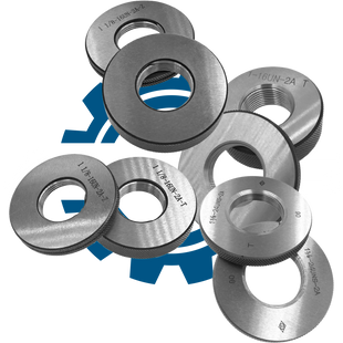 Калибр-кольцо резьбовое 1/2-13 UNC 2A (ПР/НЕ) 14313 фото