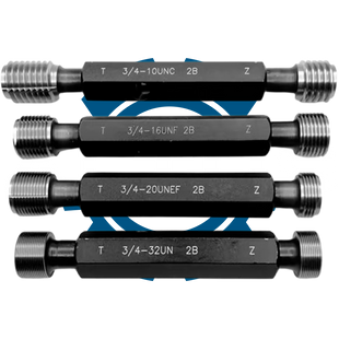 Калібр-пробка різьбова 1 9/16-6 UN 3B (ПР/НЕ) 13716 фото