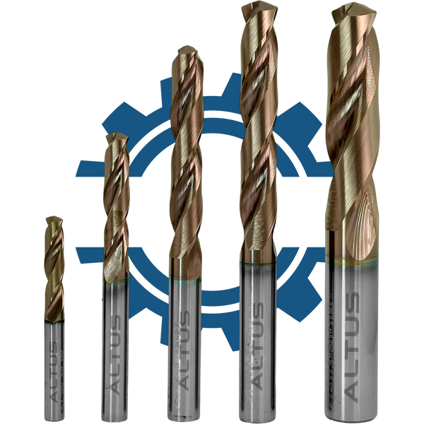 Сверло монолитное твердосплавное ALTUS D10,0х100 ALT-SM-379 фото