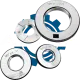 Калібр-кільце різьбове 1/8-27 NPT (ПР/НЕ)