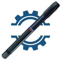 Мітчик машинний DIN 376 HSS-E Form B М14х2 FORMAT 🔵🔴