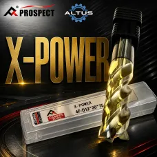 Твердосплавная фреза PROSPECT X-Power D16×60×150-4F 65HRC