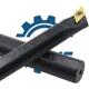 Резец расточный H16Q-SDQCL07