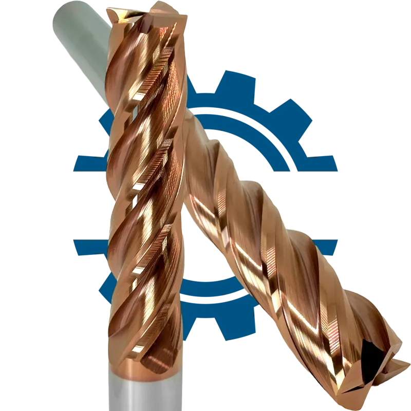 Фреза твердосплавна ALTUS D25×45×100-4F 58HRC